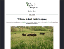 Tablet Screenshot of eschcattle.com